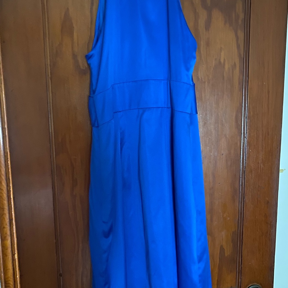 Ann Taylor Royal Blue Sleeveless Dress - Picture 3 of 3